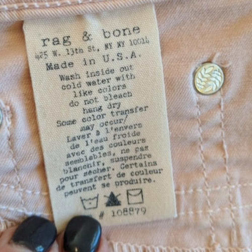 rag & bone zipper carpi - Picture 7 of 7